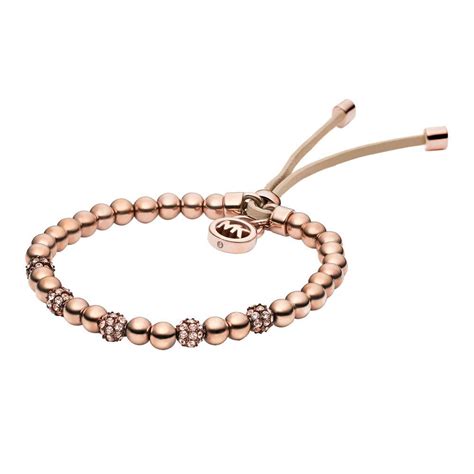 michael kors armband brilliance rose|Michael Kors charm bracelet.